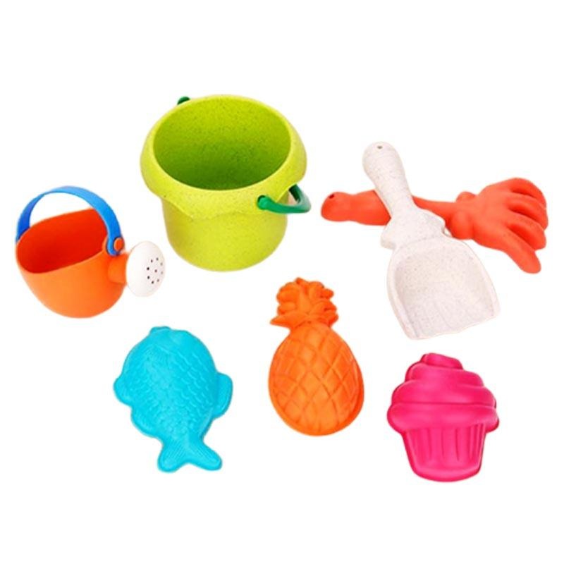 Roll Up Kids Beach Toy 7pc Set