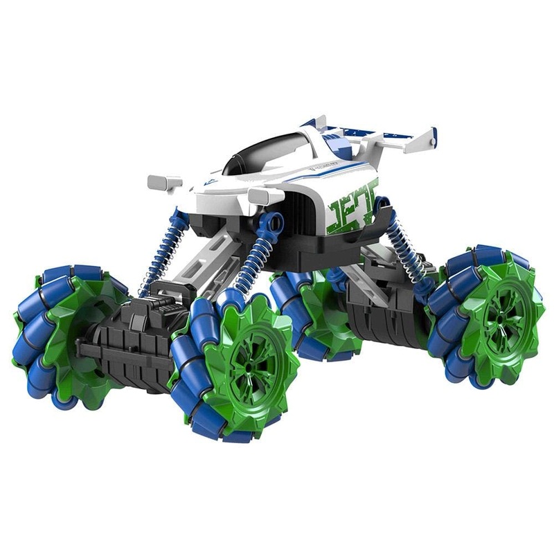 Roll Up Kids Crazon Drifting Car Green & Blue