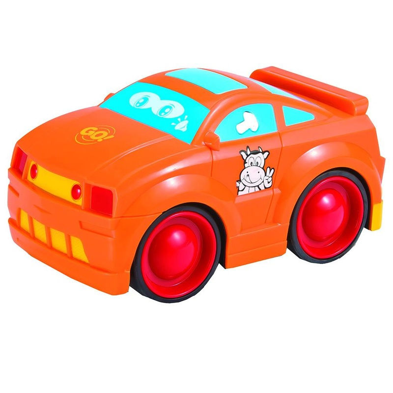 Roll Up Kids Touch & Go Car 2 Orange
