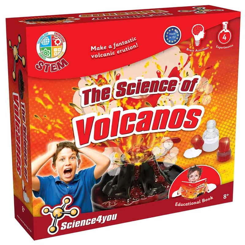 Science For You - The Science Of Volcanos Experiment Kit