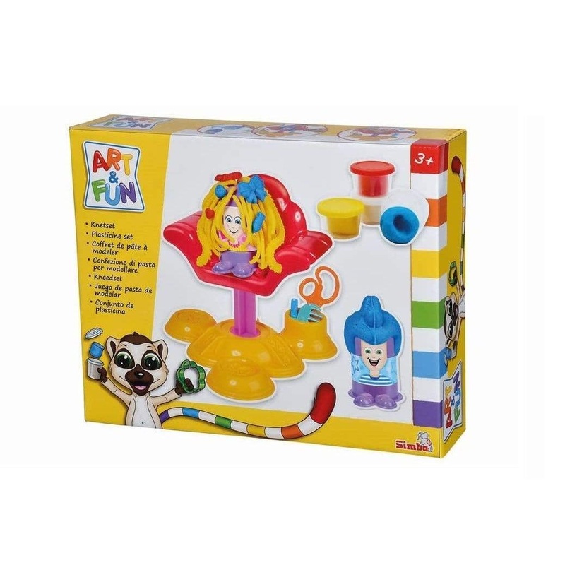 Simba- Art & Fun Dough Set Hair Studio