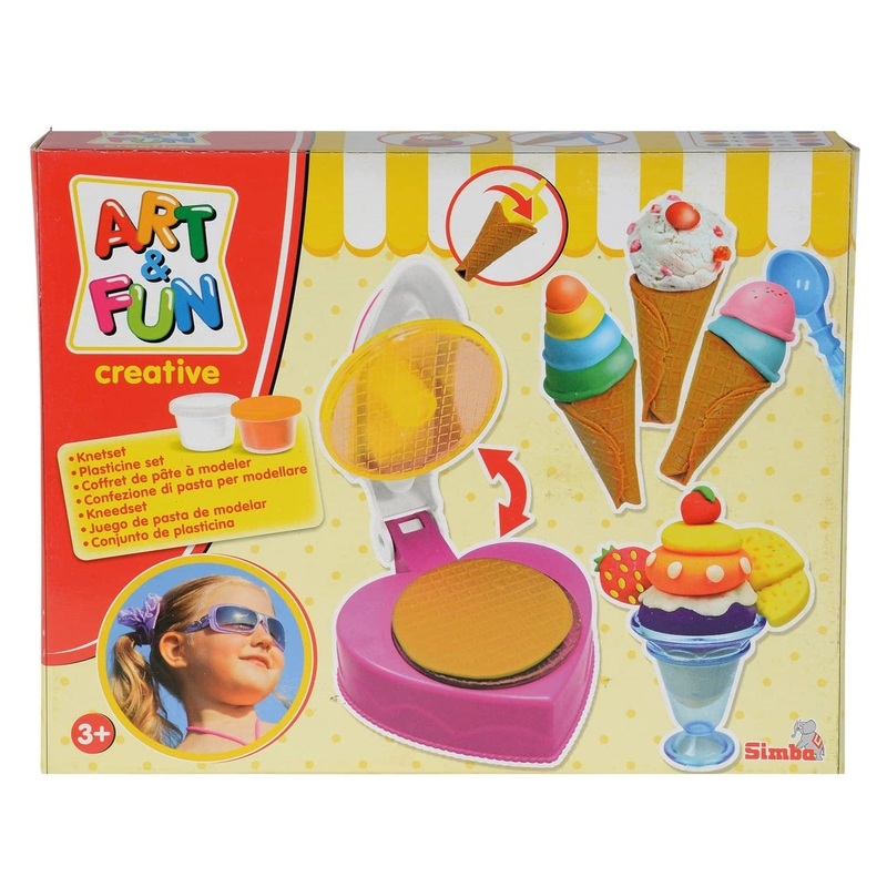 Simba- Art & Fun Dough Set Sweet Icecream