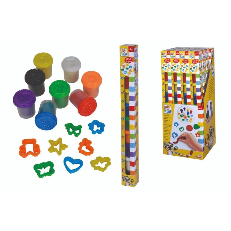 Simba- Art & Fun Doughs With Cutter In Tube