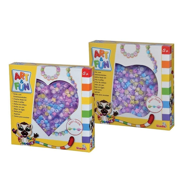 Simba- Art & Fun Snap Beads- Assorted