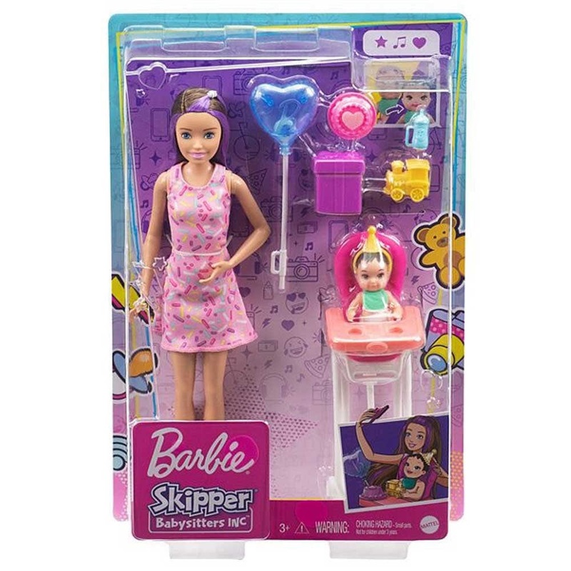 Barbie Skipper Babysitters Dolls & Playset