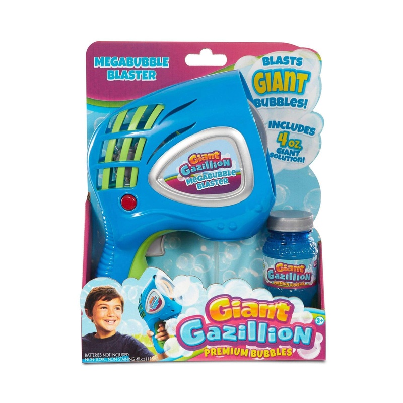 Gazillion Mega bubble Blaster Bubble Machine, Multicolor