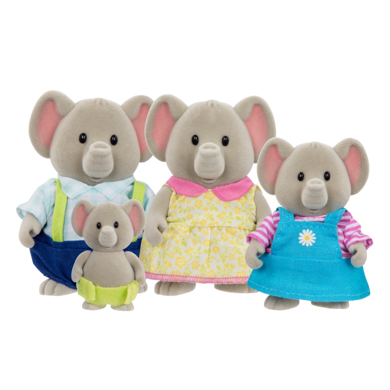 Li'L Woodzeez Elephant Family Set