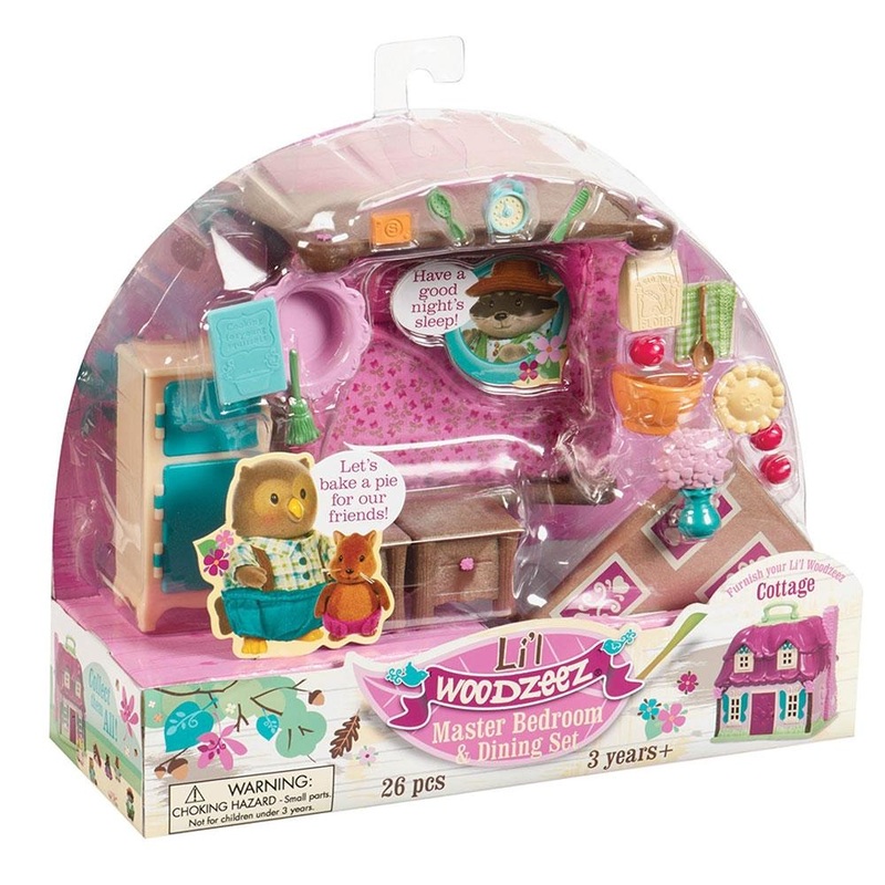Li'L Woodzeez - Master Bedroom & Dining Set