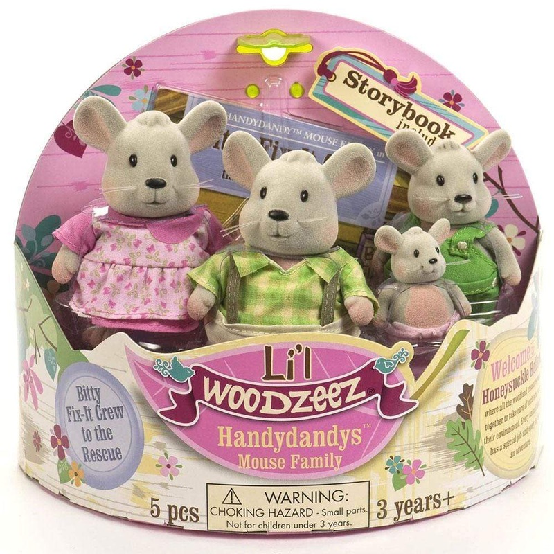 Li'l Woodzeez Mice Family