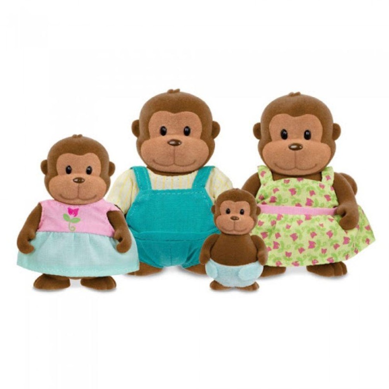 Li'L Woodzeez - Monkey Family