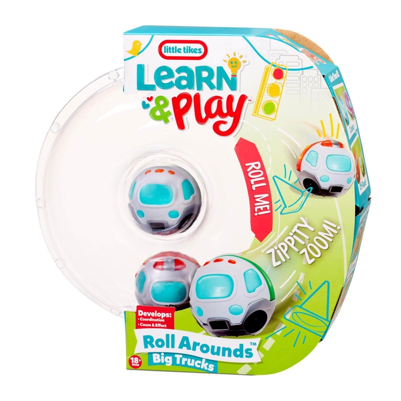 Little Tikes Learn & Play Roll Around 2-Pack Big Trucks