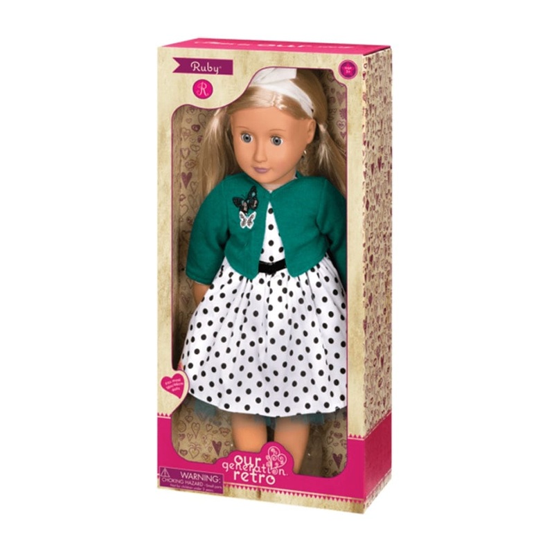 Our Generation - 18" Retro Doll Blonde - Ruby