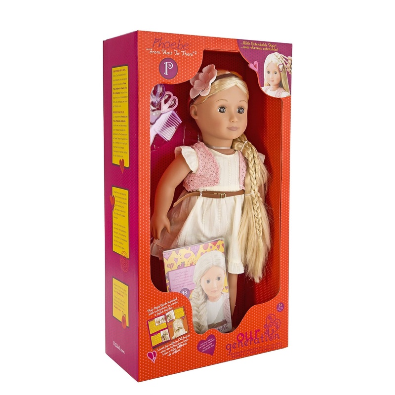 Our Generation Hair Grow Doll Blond Phoebe