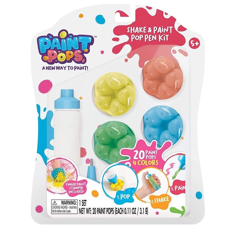 Paint Pops Shake and Paint Pop Paint Kit