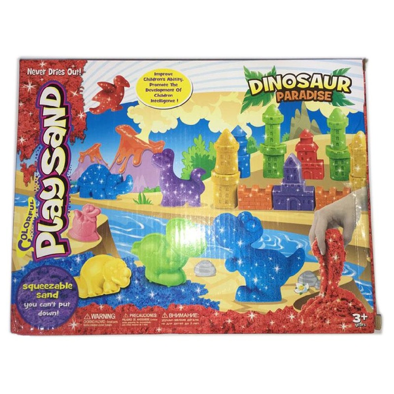 Play Sand - DIY Dinosaur