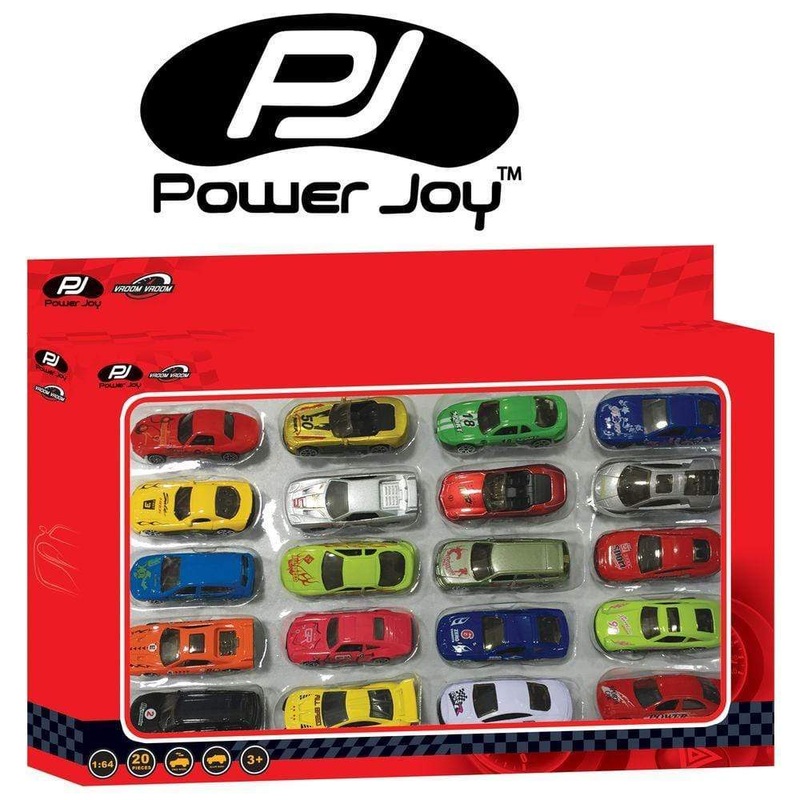 Power Joy Die-Cast Collection 20 In 1