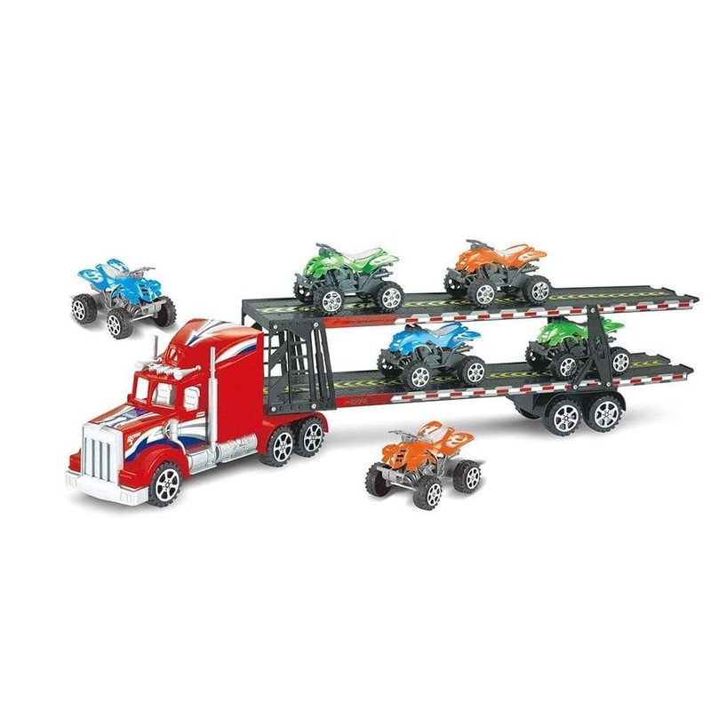 Power Joy Vroom Vroom Trailer - 6 Pieces Assorted