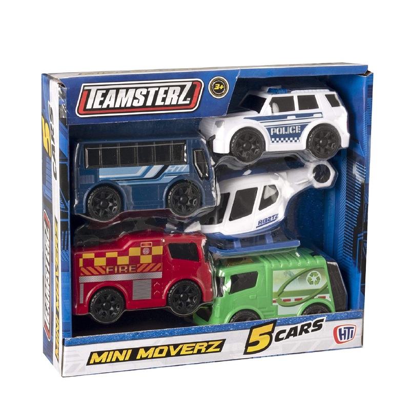 Teamsterz City Mini Movers 5 Pack