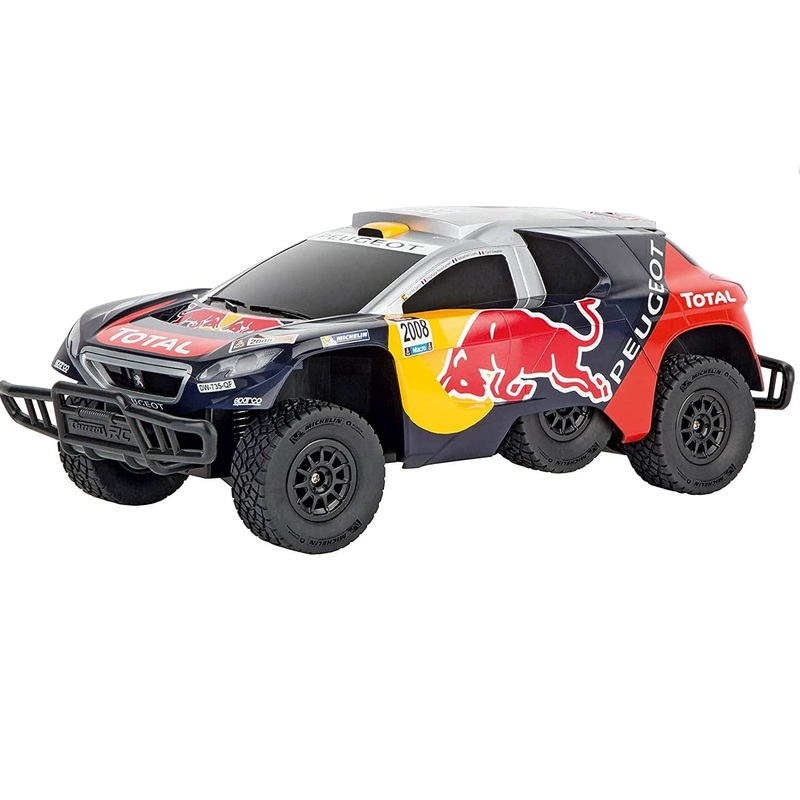 Carrera R/C Peugeot 08 DKR 16 Red Bull 1:16