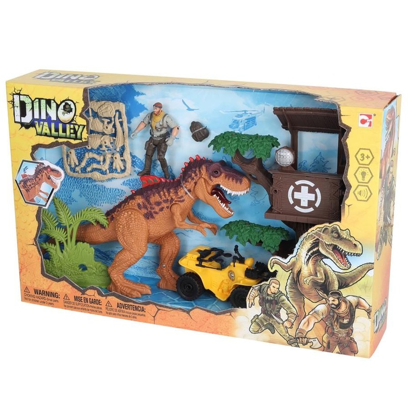 Chapmei Dino Valley Treehouse Assault Playset