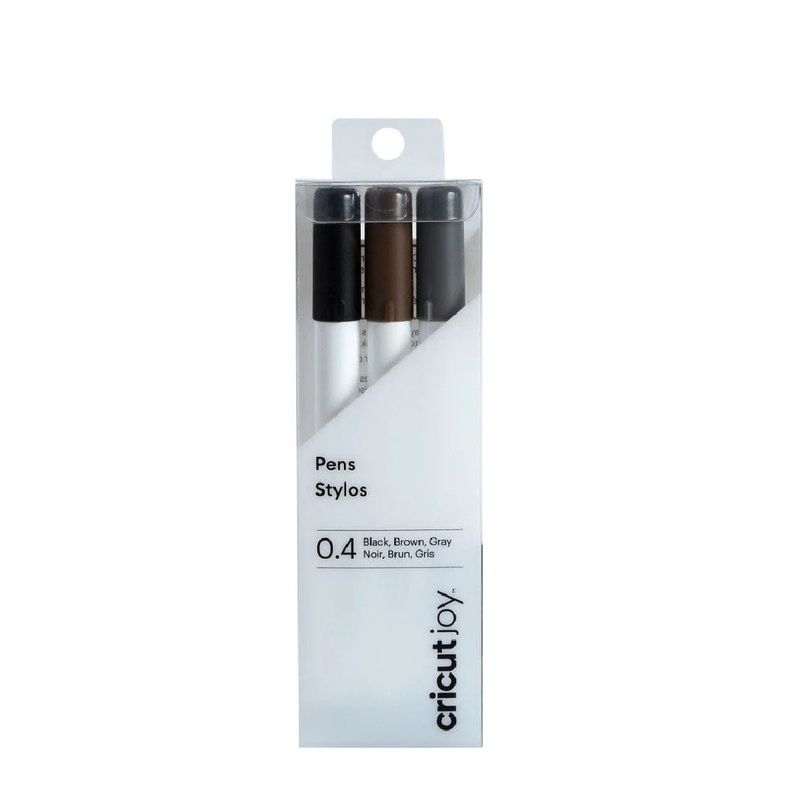 Cricut Joy Fine Point Pen Set 3-pack (Black, Brown, Grey)