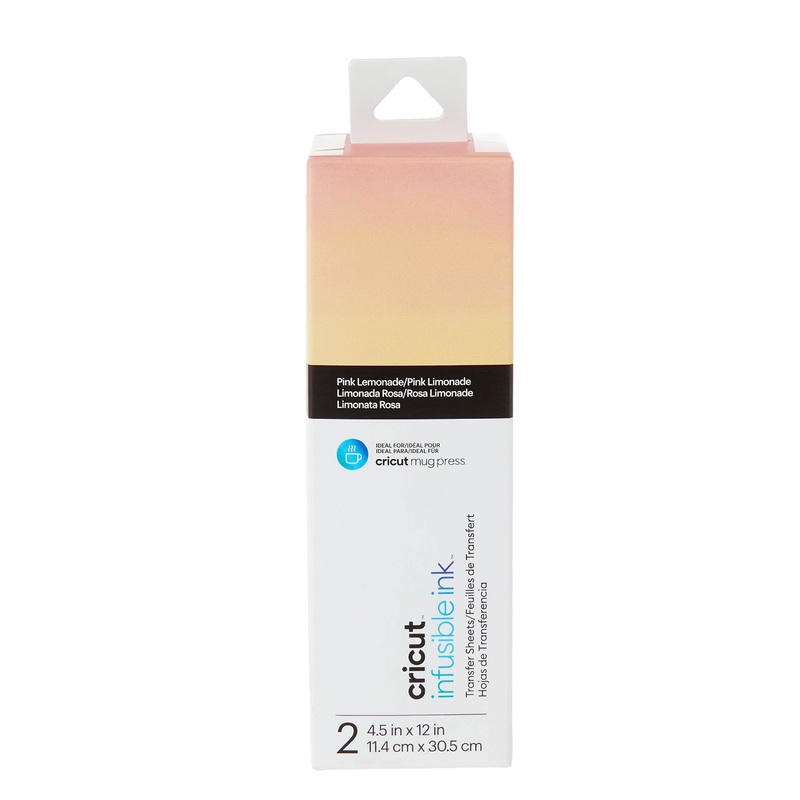 Cricut Joy Infusible Ink Transfer Sheets 2-pack (Pink Lemonade)