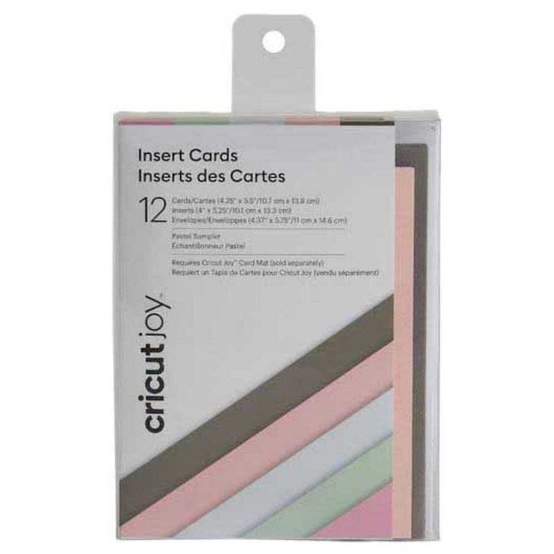 Cricut Joy Insert Cards Card Set Multicolour, Pastel
