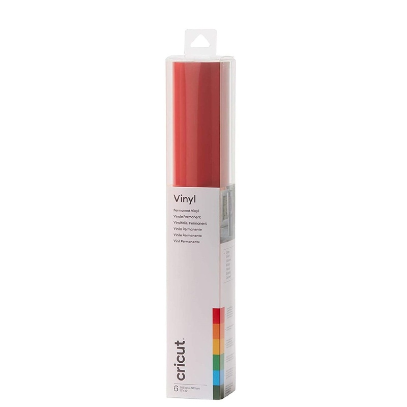 Cricut Premium Vinyl Permanent 30x30cm 6-sheet Sampler (Brights)