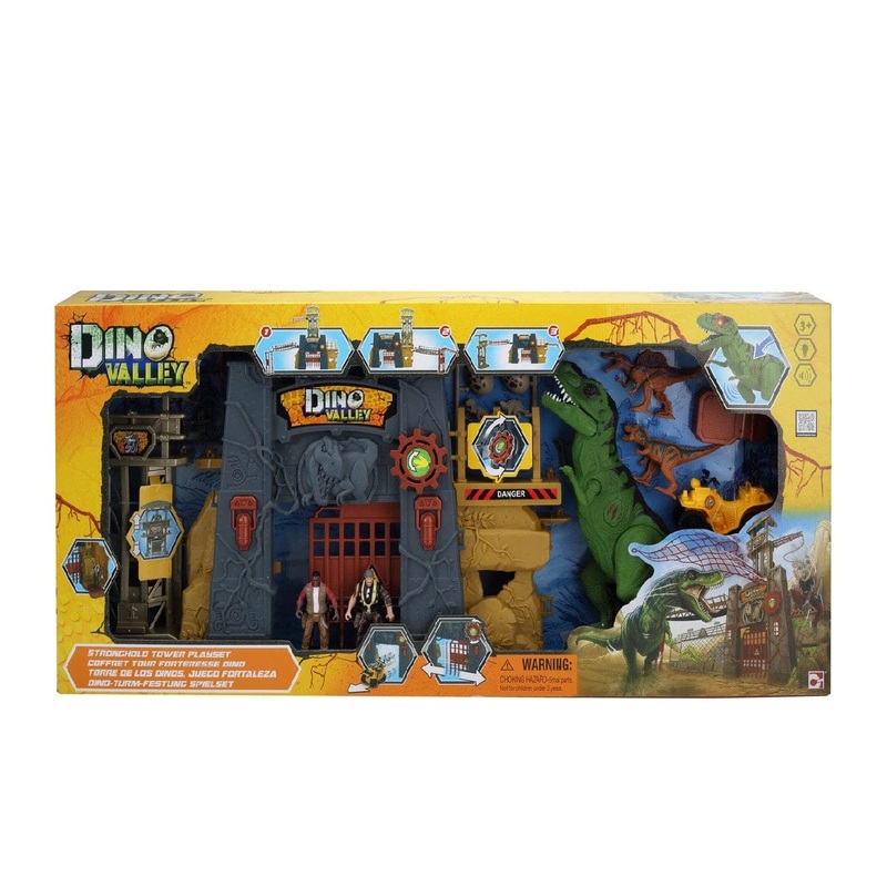 Dino Valley L&S Stronghold Tower Playset