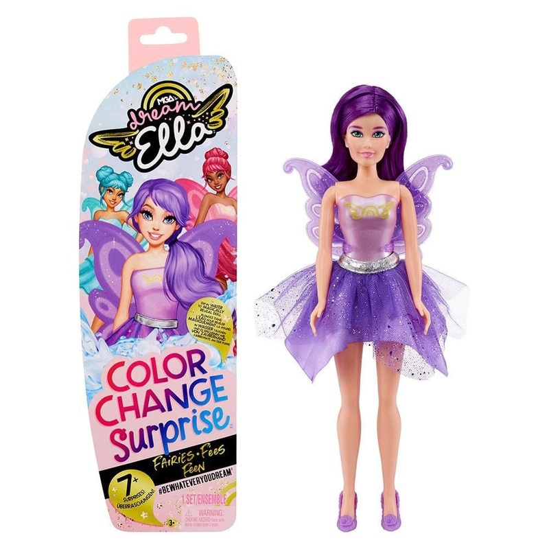 Dream Ella Color Change Surprise Fairies Aria | Purple | 7 Surprises | PDQ