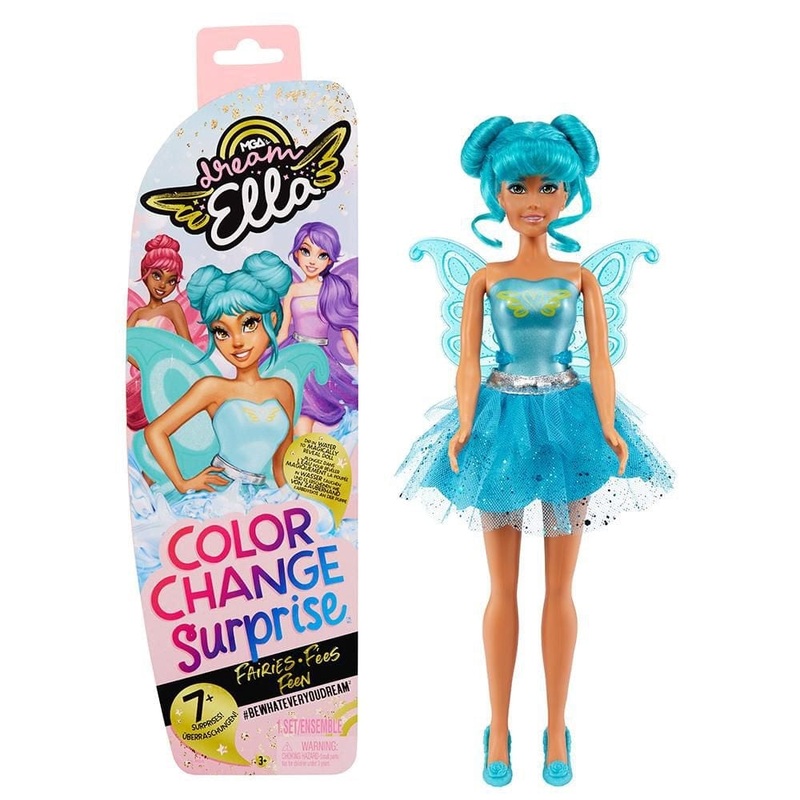 Dream Ella Color Change Surprise Fairies Dream Ella | Teal | 7 Surprises | PDQ