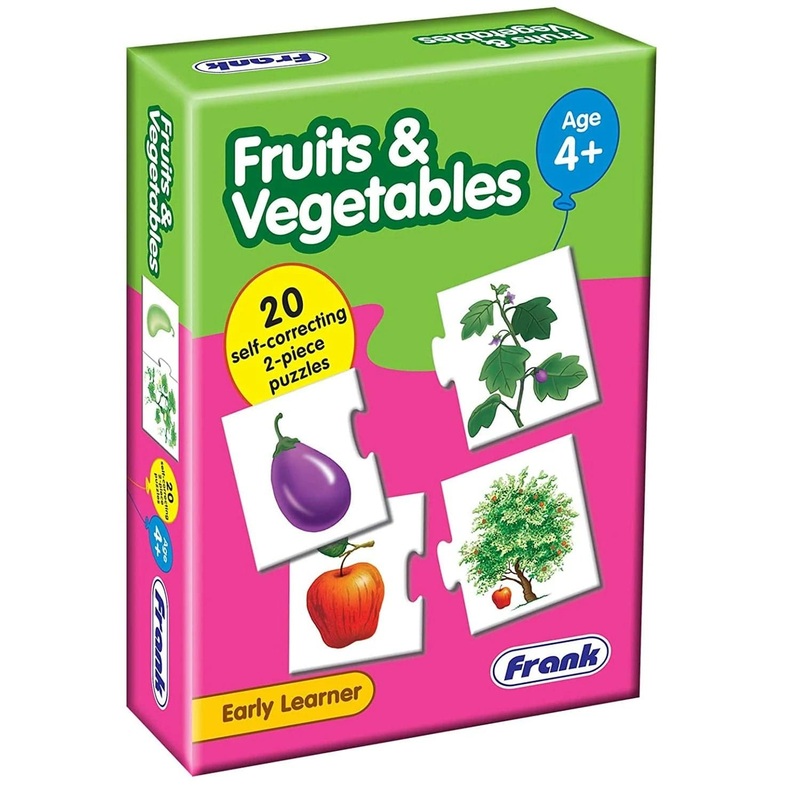 Frank Puzzle Fruits & Vegetables (20pcs)