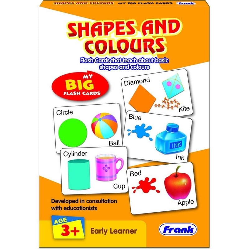 Frank Puzzle Shapes And Colours Flash Cards (27pcs)