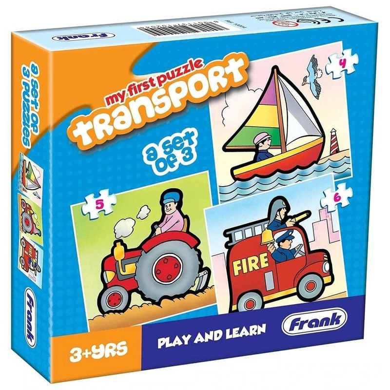 Frank Puzzle Transport First Puzzles