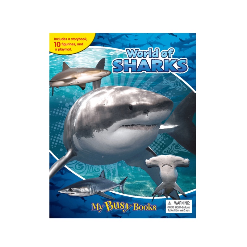 Phidal - Sharks My Busy Books
