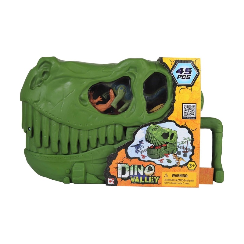 Dino Valley Dino Skull Bucket 45pcs