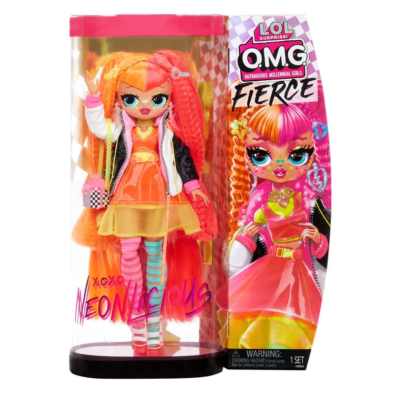LOL Surprise OMG Fierce Neonlicious Fashion Doll With Surprises
