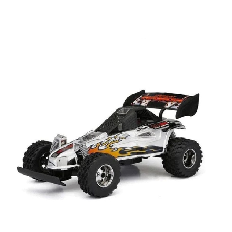 New Bright RC 1:16 Chrome Lightning Buggy