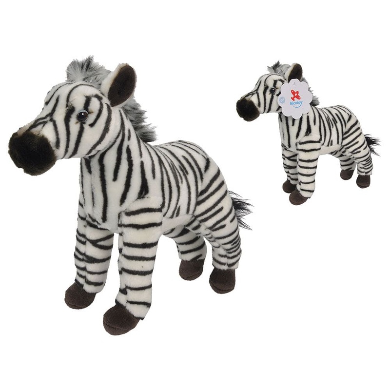 Nicotoy - Standing Zebra 27Cm