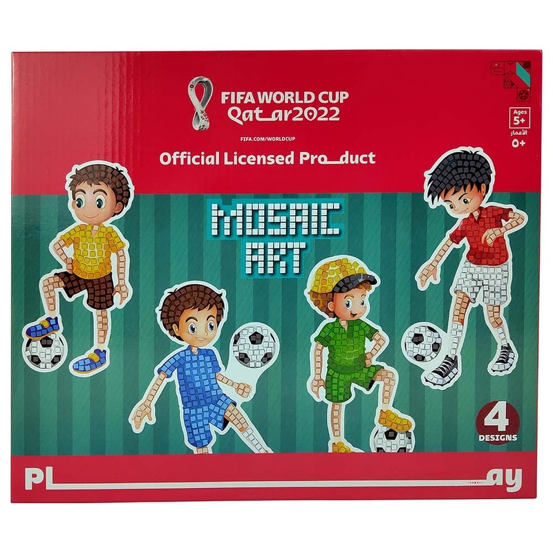 FIFA Mixed Shapes Adhesive Foam Mosaic Tiles for Crafts