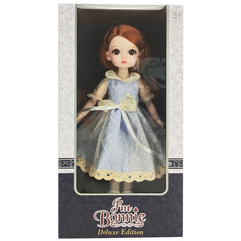 I'm Bonnie 12" Deluxe Fashion Doll, Blue Polka Dot Dress