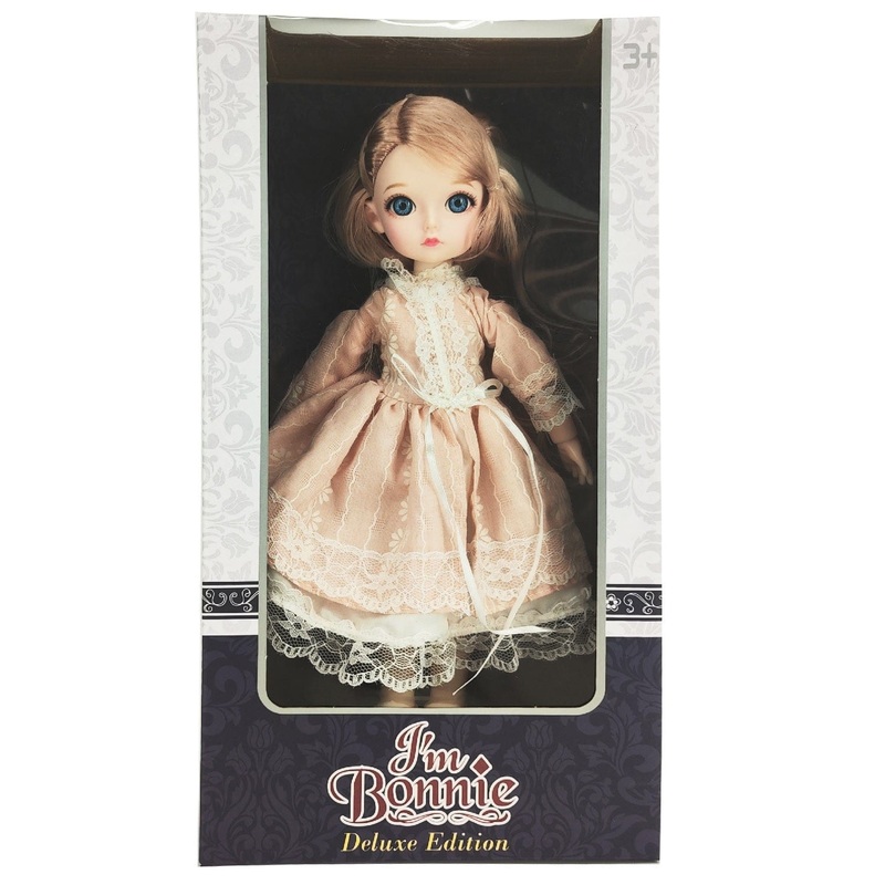 I'm Bonnie 12" Deluxe Fashion Doll , Peach Party Dress with Lace
