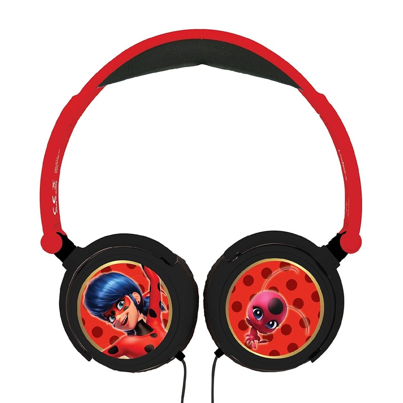 Lexibook - Miraculous Stereo Wired Foldable Headphone