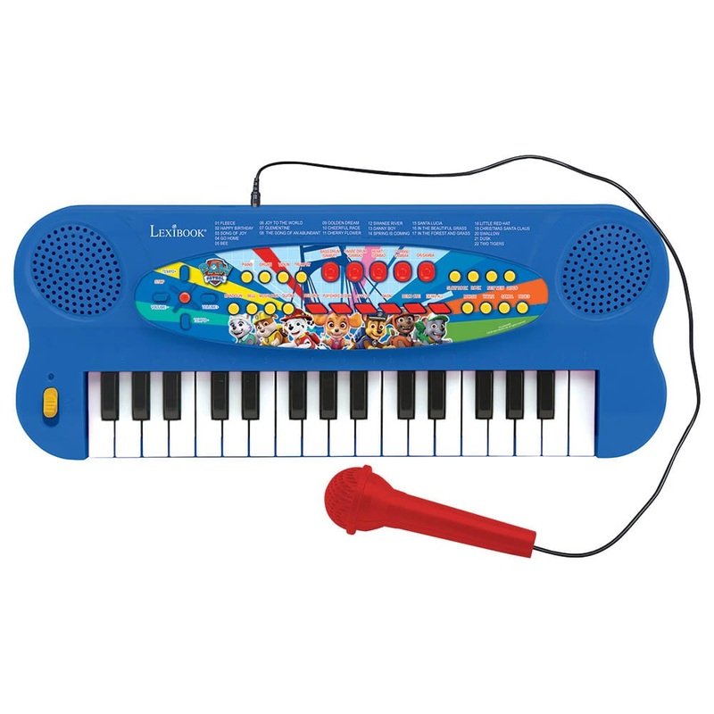 Lexibook - Paw Petrol Keyboard with Mic (32 keys)