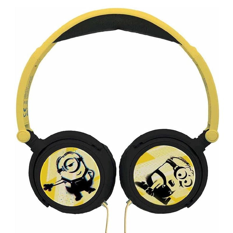 Lexibook - The Minions Stereo Wired Foldable Headphone