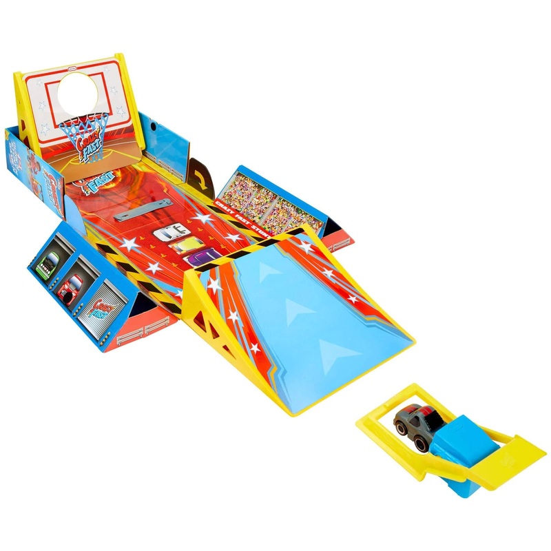 Little Tikes Crazy Fast 4-In-1 Dunkn, Stunt'n, Game'n Set