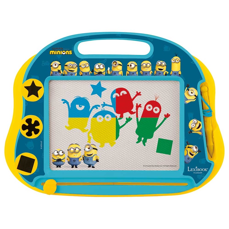 Minions Magnetic Multicolor Drawing Board with accessories A5 format