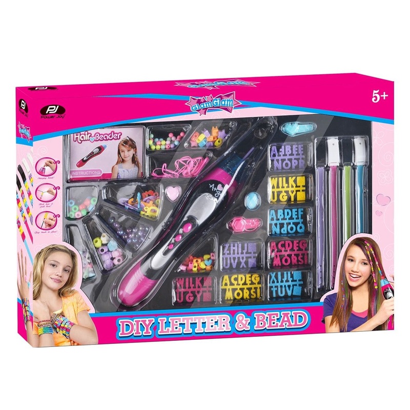 Power Joy GlamGlam 2-in-1 DIY Letter & Beads Pack