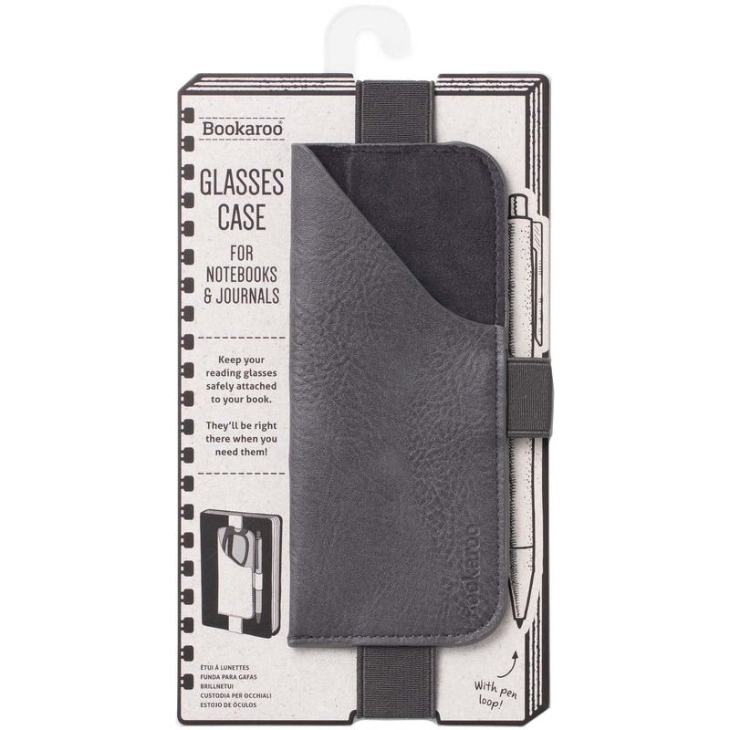 Bookaroo Glasses Case - Charcoal