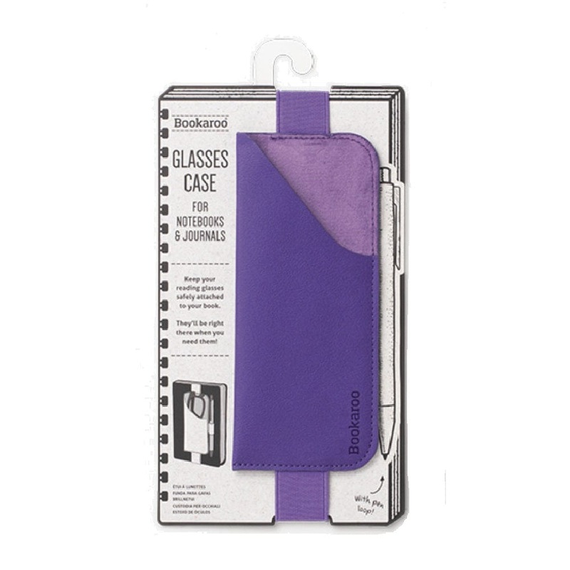 Bookaroo Glasses Case - Purple